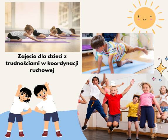 Zajęcia dla dzieci z trudnościami w koordynacji ruchowej